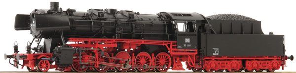 Roco 70256 - German Steam Locomotive BR 50 of the DB (DCC Sound Decoder)