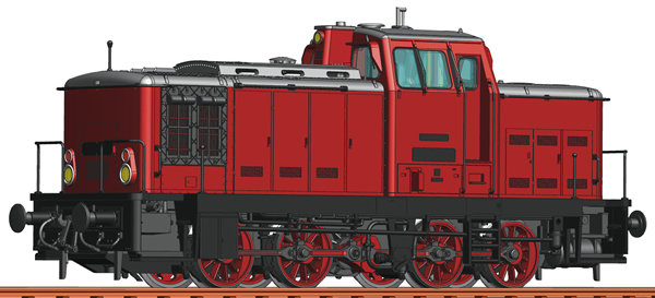 Roco 70261 - German Diesel Locomotive V 60 of the DR (DCC Sound Decoder)