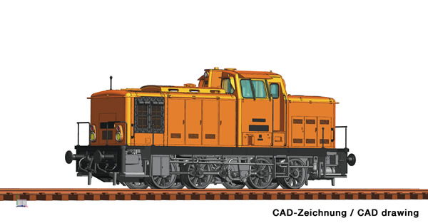 Roco 70266 - German Diesel locomotive class 106 of the DR (DCC Sound Decoder)