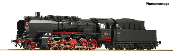 Roco 70274 - Czech Steam locomotive 555 109 of the CSD (DCC Sound Decoder)