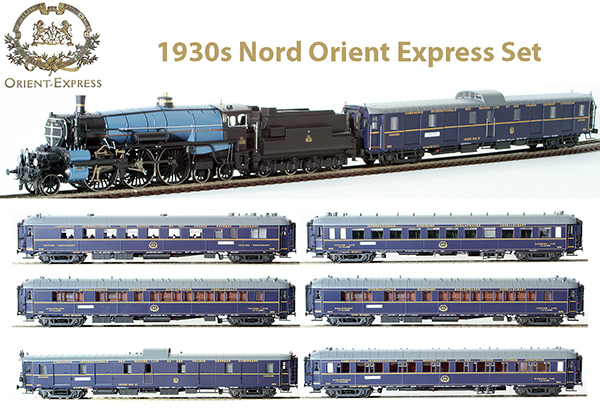 Roco 703311 - LS Models & Roco Exclusive 1930s Nord Orient Express Set (w/ Sound)