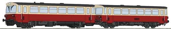 Roco 70373 - Diesel railcar class M 152.0 and caboose