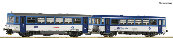 Roco 70378 - Czech Diesel railcar 810 472-1 of the CD