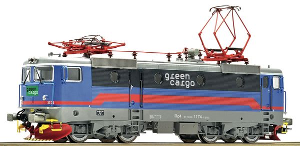 Roco 70457 - Swedish Electric locomotive Rc4 1174, Green Cargo