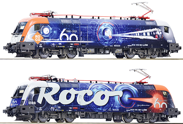 Roco 70486 - Austrian Electric Locomotive Class 1116 60 years of ROCO of the ÖBB (DCC Sound Decoder)