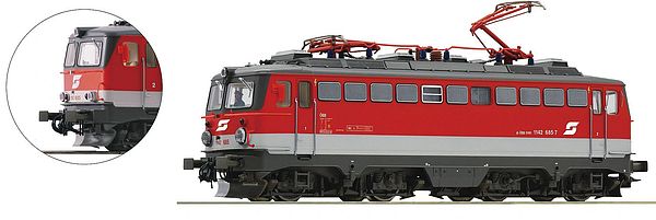 Roco 70605 - Austrian Electric locomotive 1142 685-5 of the ÖBB (DCC Sound Decoder)