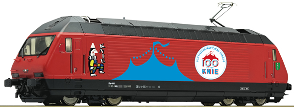 Roco 70657 - Swiss Electric Locomotive 460 058-1 Circus Knie of the SBB (DCC Sound Decoder)