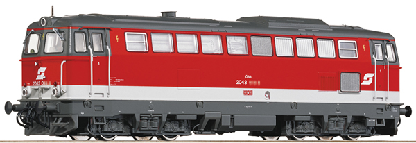 Roco 70712 - Austrian Diesel Locomotive Class 2043 of the ÖBB (DCC Sound Decoder)