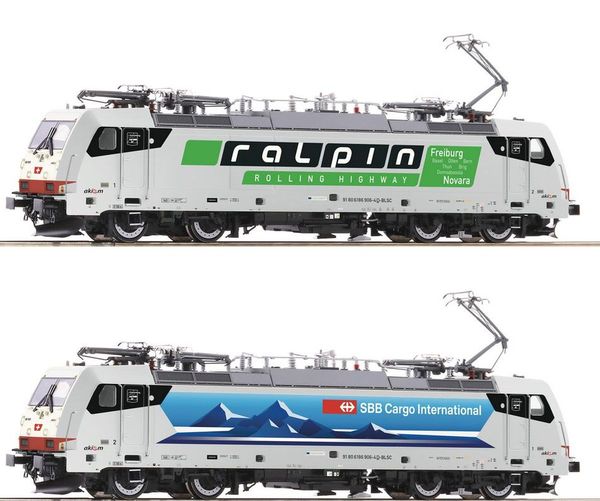 Roco 70733 - Swiss Electric locomotive 186 906-4 of the SBB/Ralpin (DCC Sound Decoder)