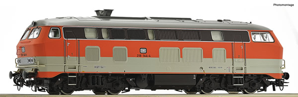 Roco 70748 - German Diesel locomotive 218 144-4 of the DB