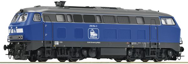 Roco 70770 - Diesel Locomotive 218 054-3, PRESS (DCC Sound Decoder)