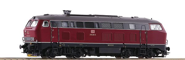Roco 70772 - German Diesel locomotive 218 290-5 of the DB AG (DCC Sound Decoder)