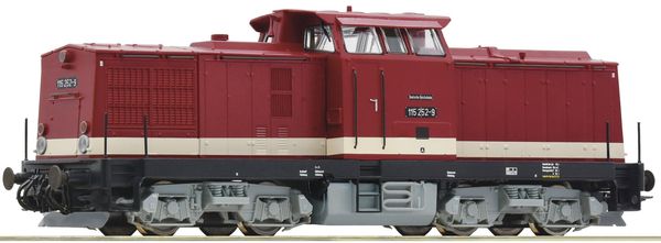 Roco 70816 - German Diesel locomotive class 115 of the DR (DCC Sound Decoder)