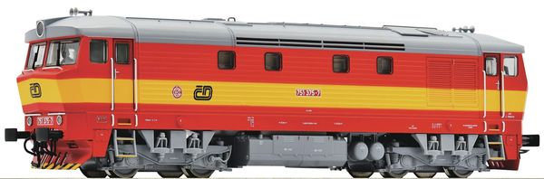 Roco 70923 - Czechoslovakian Diesel locomotive class 751 of the CSD (DCC Sound Decoder)