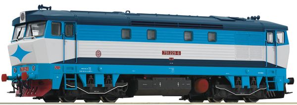 Roco 70924 - Czech Diesel locomotive 751 229-6 of the CD
