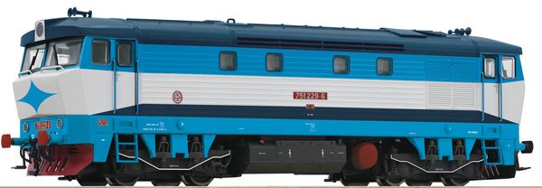 Roco 70925 - Czech Diesel locomotive 751 229-6 of the CD (DCC Sound Decoder)