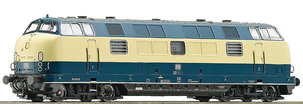 Roco 71089 - German Diesel locomotive BR 221 of the DB (DCC Sound Decoder)