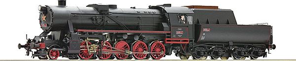Roco 7110001 - Czechoslovakian Steam locomotive class 555.0 of the CSD (DCC Sound Decoder)