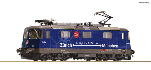 Roco 71408 - Swiss Electric locomotive 421 394-8 of the SBB (DCC Sound Decoder)