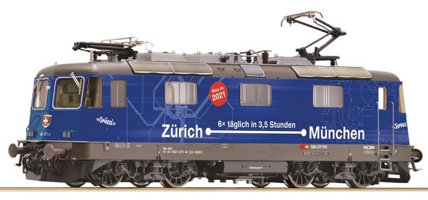 Roco 71413 - Swiss Electric locomotive Re 421 371-6 of the SBB (DCC Sound Decoder)