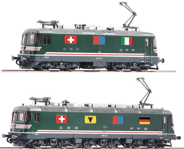 Roco 71414 - Swiss Electric locomotive double traction Re 10/10 of the SBB