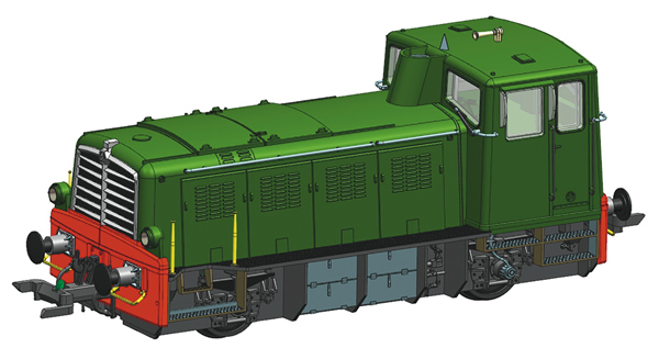 Roco 72002 - Italian Diesel Locomotive Class D.225 of the FS (DCC Sound Decoder)