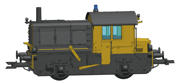 Roco 72012 - Dutch Diesel locomotive Sik of the NS (DCC Sound Decoder)