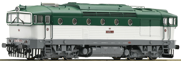 Roco 72050 - Czechoslovakian Diesel Locomotive Class T 478.3 of the CSD             