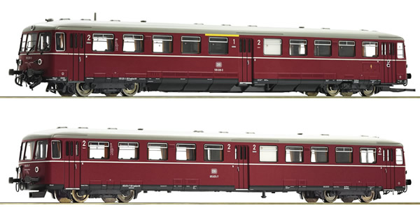 Roco 72080 - German Accumulator railcar class BR 515 w. cab car of the DB