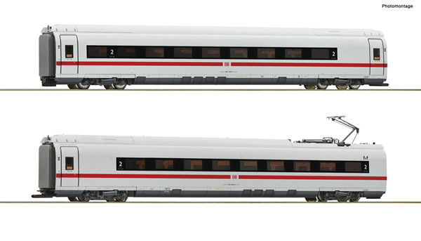 Roco 72098 - German 2 piece set: Intermediate coaches class 407 of the DB AG