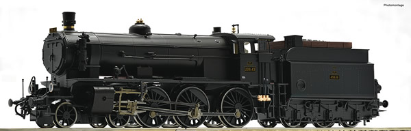 Roco 72109 - Austrian Steam locomotive 209.43 of the BBO (DCC Sound Decoder)