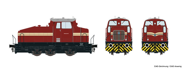 Roco 72178 - German Diesel locomotive DHG 500 of Rheinpreussen AG