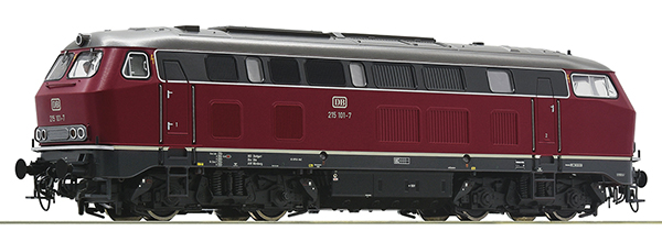 Roco 72182 - German Diesel Locomotive Class 215 of the DB (DCC Sound Decoder)