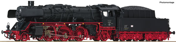 Roco 72255 - German Steam locomotive 23 001 of the DR (DCC Sound Decoder)