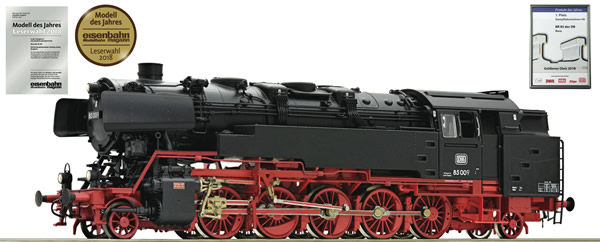 Roco 72273 - German Steam locomotive 85 009 of the DB (DCC Sound Decoder)