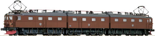Roco 72523 - Electric locomotive Dm3, brown, SJ