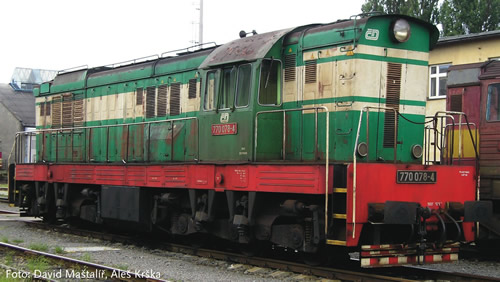 Roco 72776 - Czech Diesel Locomotive 770 of the CD (DCC Sound Decoder)