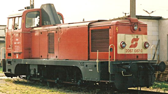 Roco 72906 - Austrian Diesel Locomotive 2067 087-3 of the ÖBB