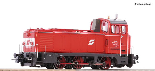 Roco 72911 - Austrian Diesel locomotive class 2067 of the OBB (DCC Sound Decoder)