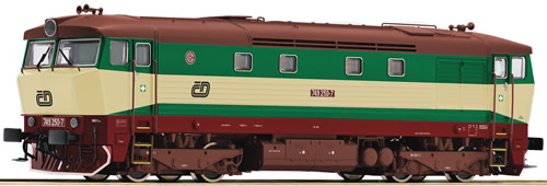 Roco 72932 - Diesel Locomotive 749 green, gray, brown  