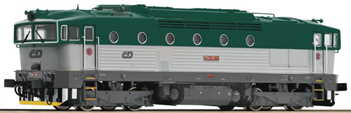 Roco 72938 - Czech Republic Diesel Locomotive Rh 754 of the CD