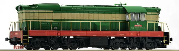 Roco 72965 - Slovakian Diesel locomotive 770 058-6 of the ZSSK Cargo (DCC Sound Decoder)