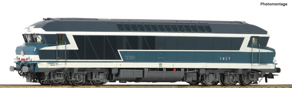 Roco 73005 - French Diesel locomotive CC 72000 of the SNCF (DCC Sound Decoder)