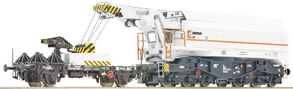 Roco 73039 - Swiss Digital railway slewing crane of the SERSA (DCC Sound Decoder)