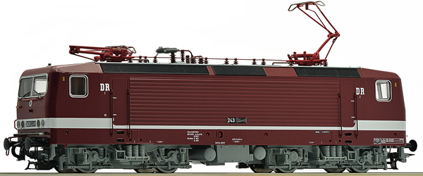 Roco 73063 - German Electric Locomotive 243 591-5 of the DR (DCC Sound Decoder)