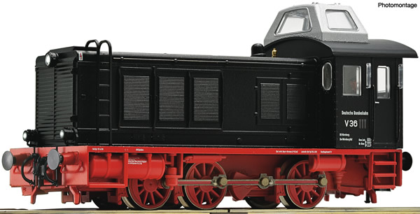Roco 73069 - German Diesel locomotive class V 36 of the DB (DCC Sound Decoder)