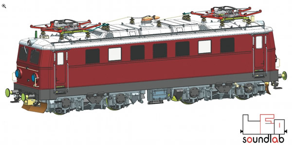 Roco 73093 - Electric locomotive 1041.08, ÖBB