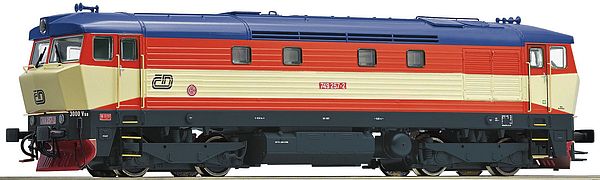 Roco 7310008 - Czech Diesel locomotive 749 257-2 of the CD (DCC Sound Decoder)