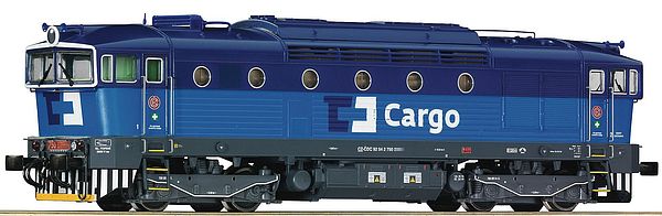 Roco 7310009 - Czech Diesel locomotive class 750 of the CD Cargo (DCC Sound Decoder)