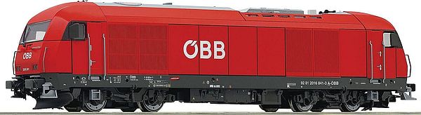 Roco 7310013 - Austrian Diesel locomotive 2016 041-3 of the ÖBB (DCC Sound Decoder)